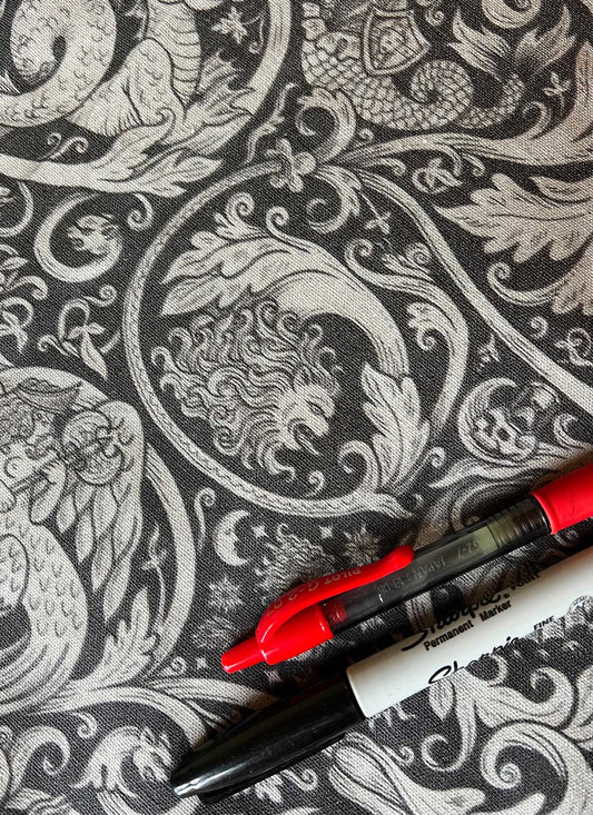 SUPER SALE // FLAWED ✷ Gunhild Dress - Armor Print