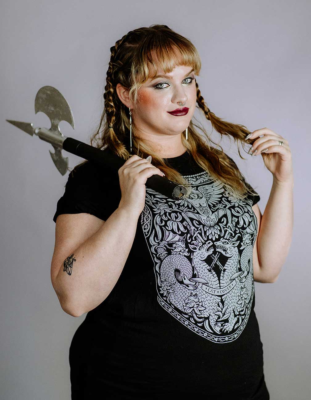 Fortitude (Breastplate) - Crew Neck T-shirt