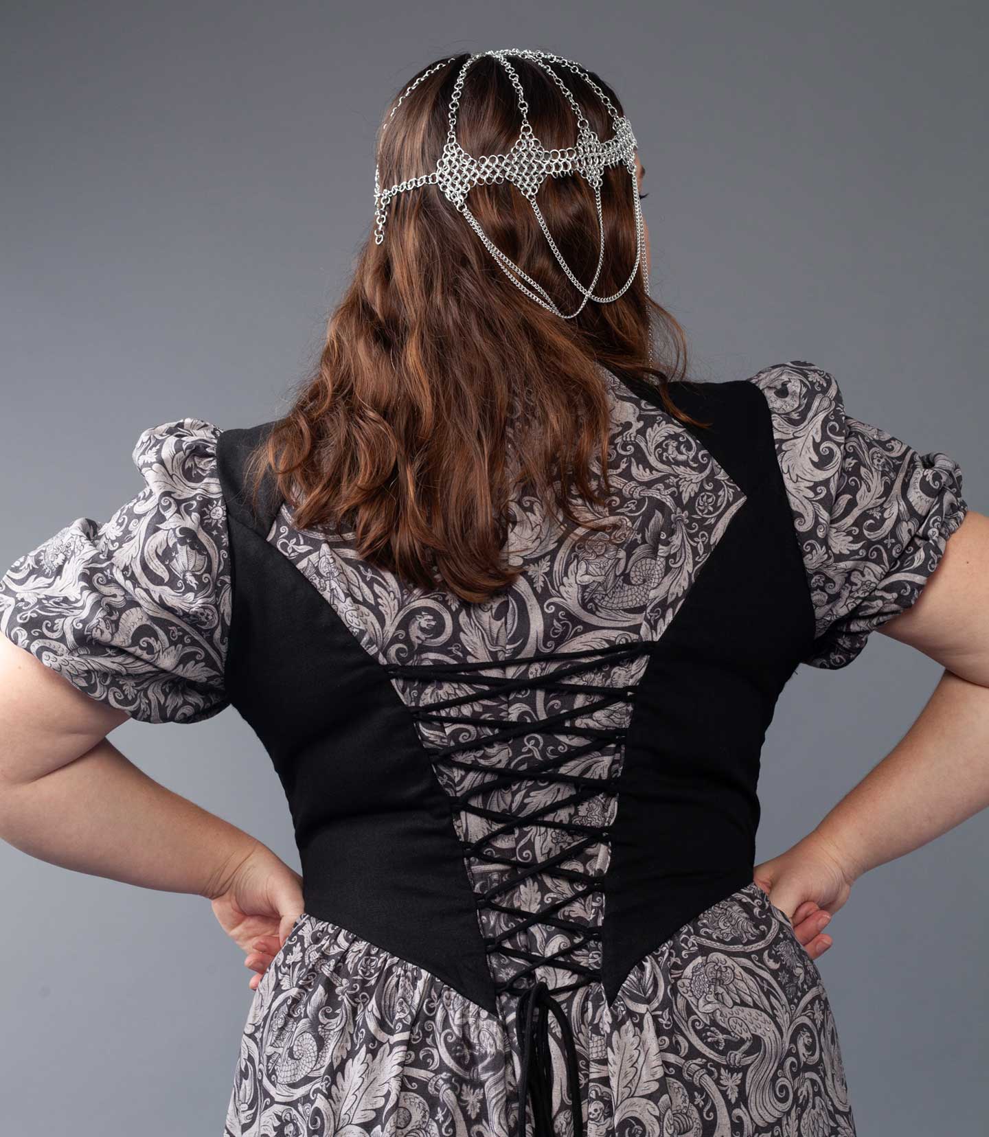 Gunhild Dress - Armor Print