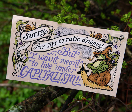 Capitalism - Bumper Sticker