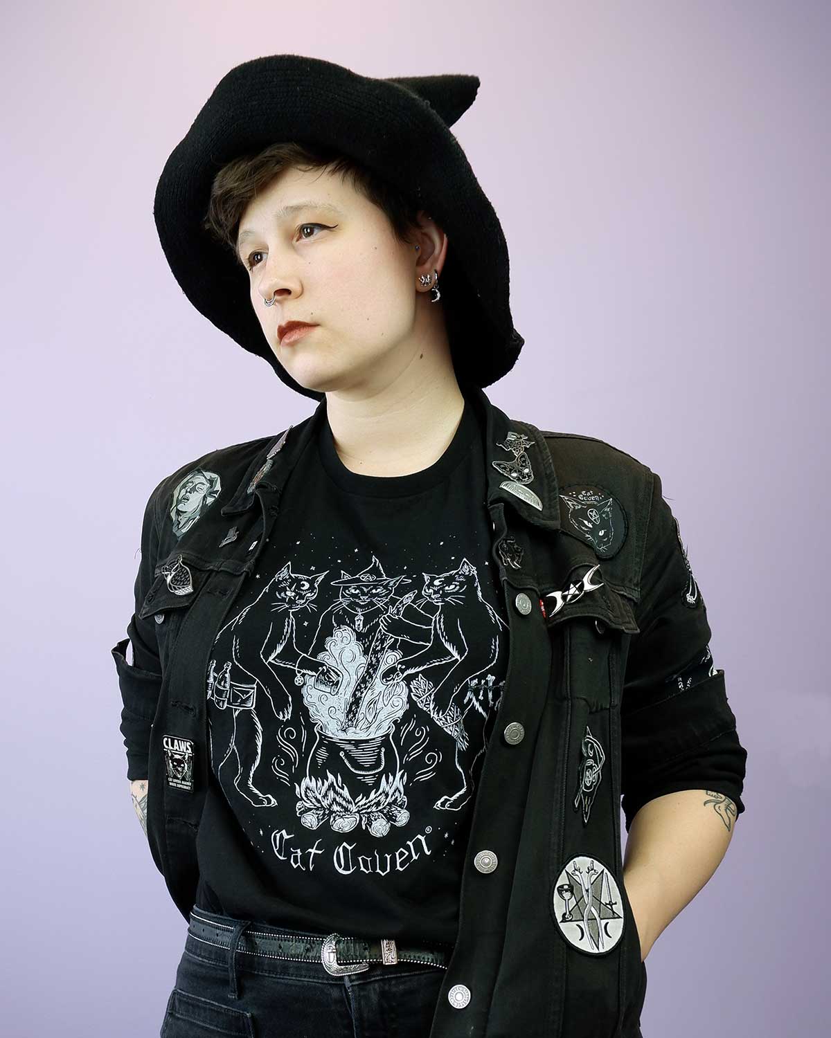 Cat Coven - Crew Neck T-shirt