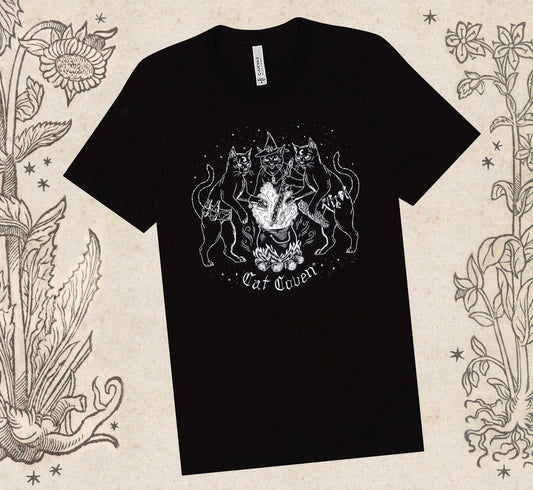 Cat Coven - Crew Neck T-shirt