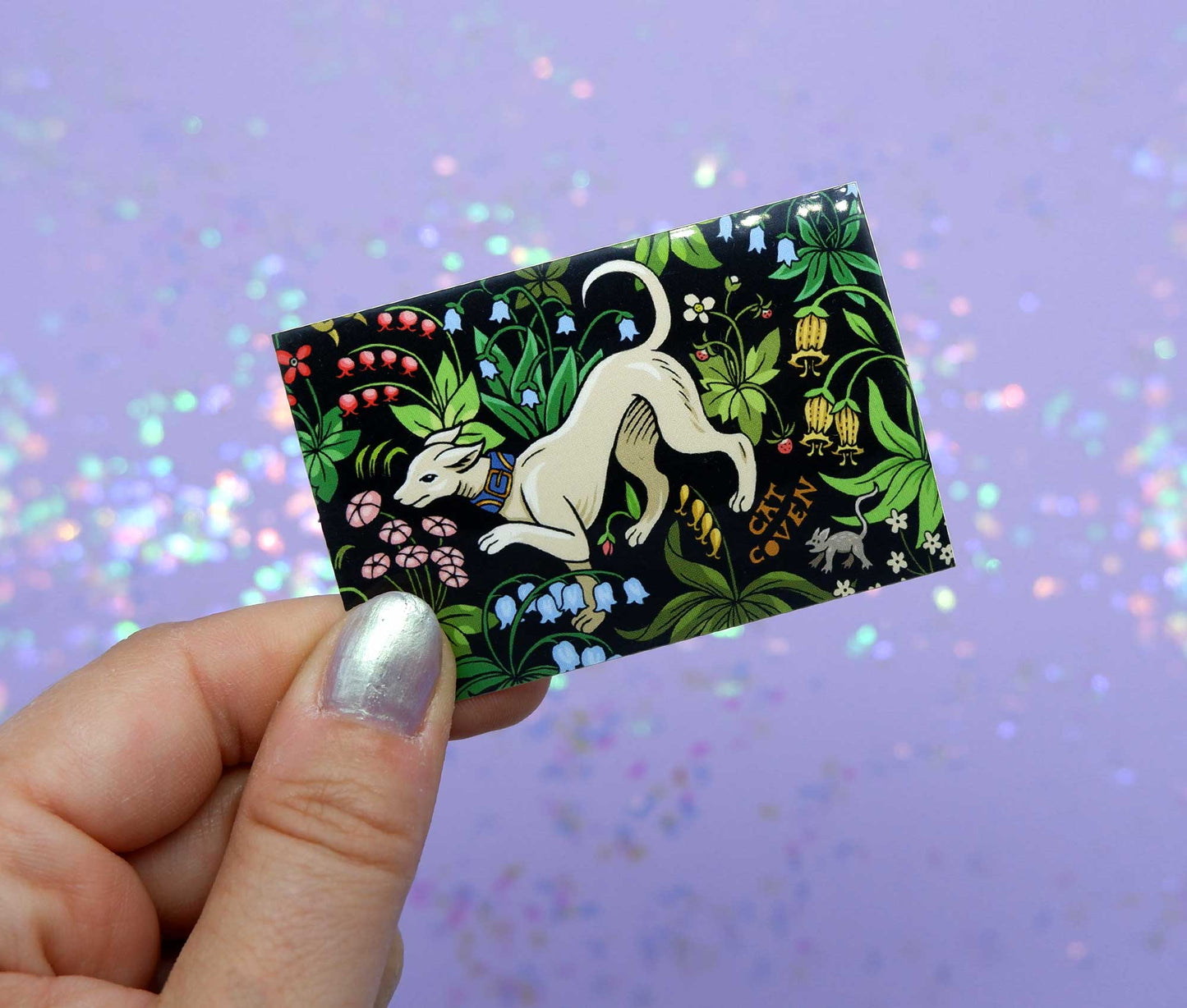 Dog Tapestry - Vinyl Sticker