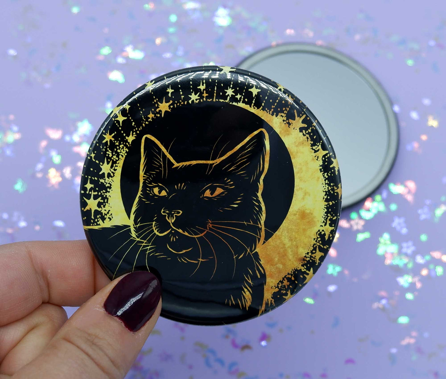 Dream Cat - Pocket Mirror