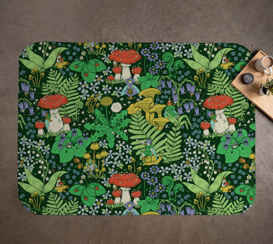 Faerie Folk - Minky Blanket (Medium)