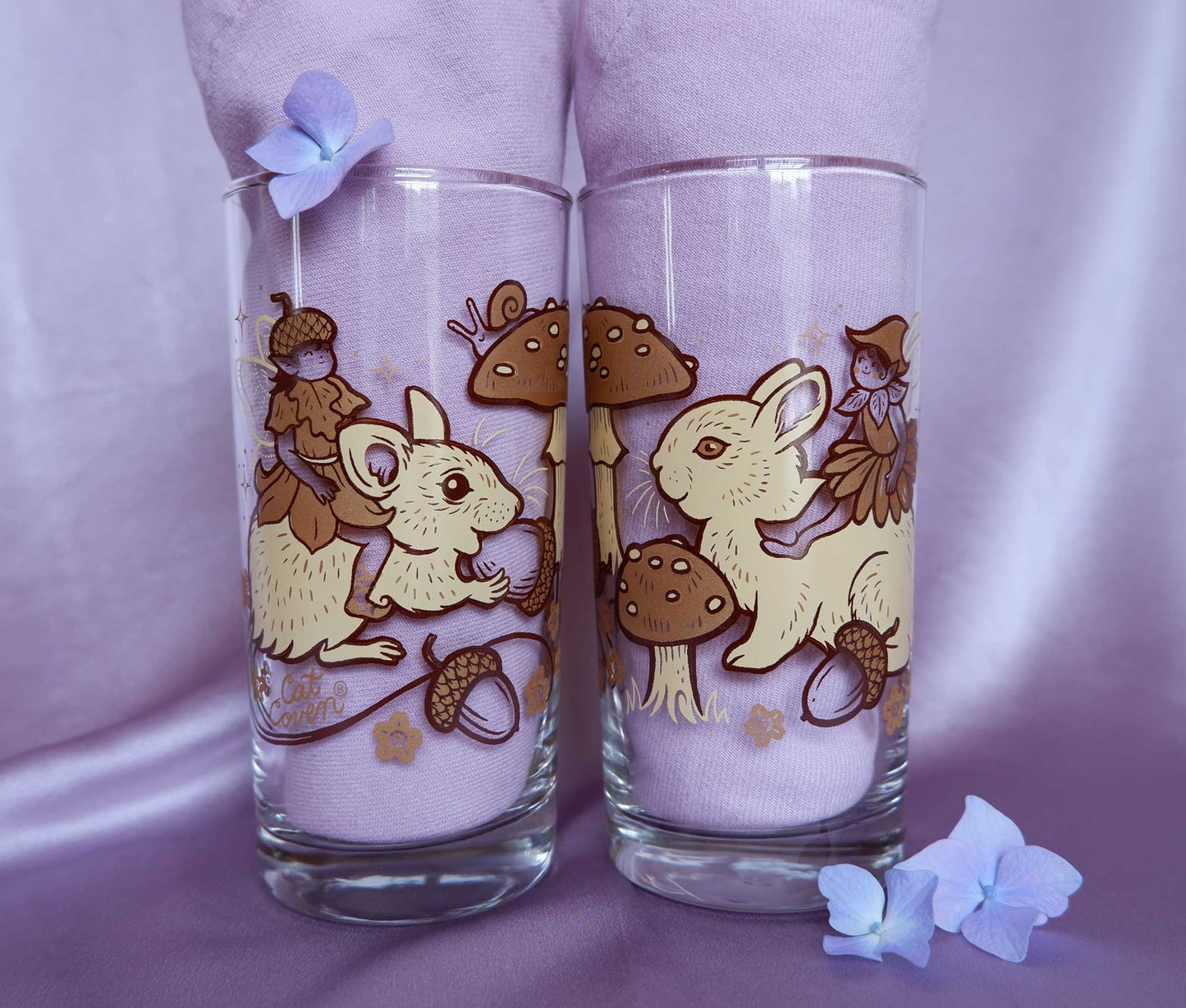 Fairy Friends - Drinking Glass