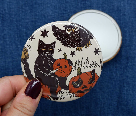 Halloween Jamboree - Pocket Mirror