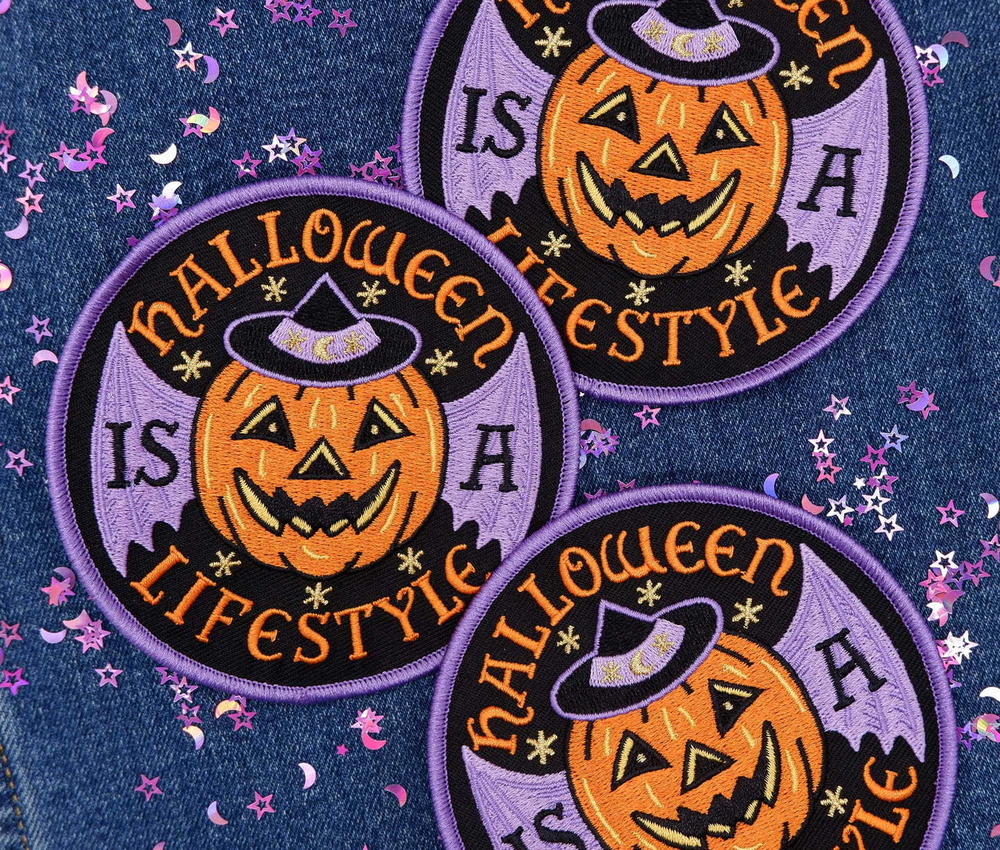 Halloween is a Lifestyle - Embroidered Patch