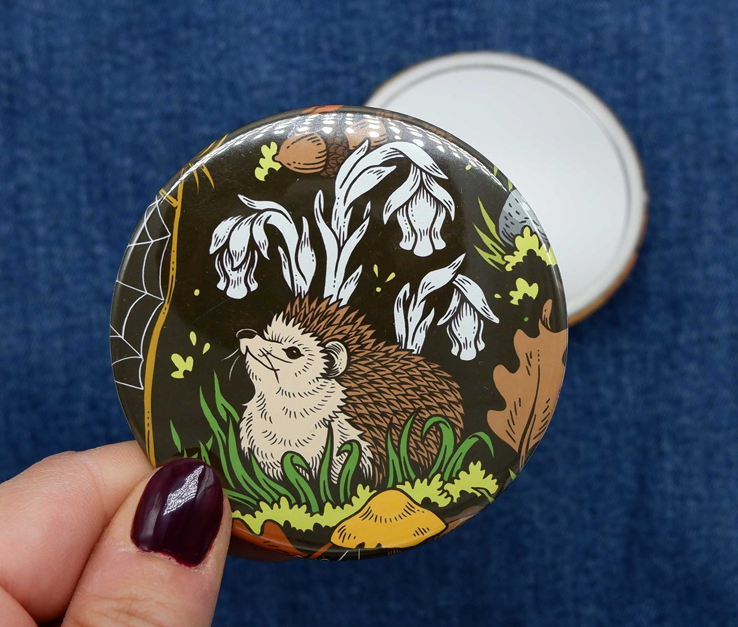 Hedgehog - Pocket Mirror