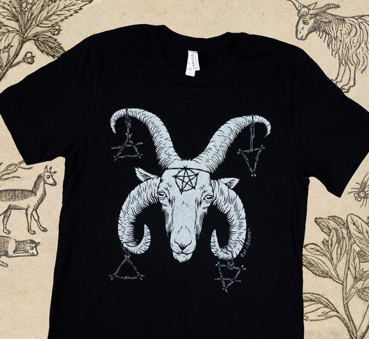 SUPER SALE // Horned God - Crew Neck T-shirt