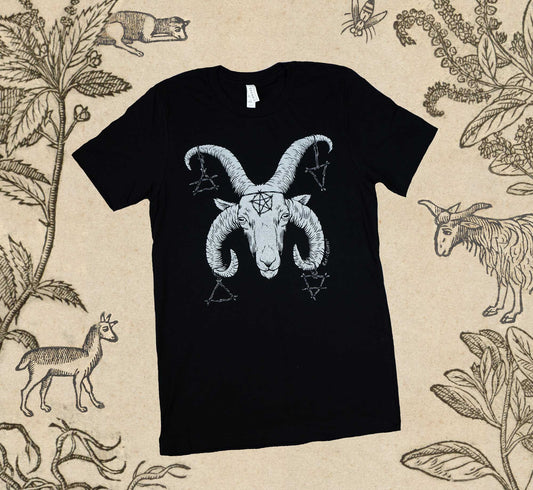 SUPER SALE // Horned God - Crew Neck T-shirt
