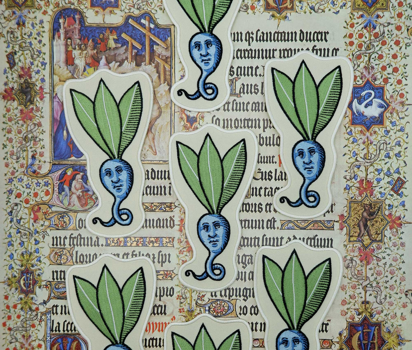 Medieval Turnip - Embroidered Patch