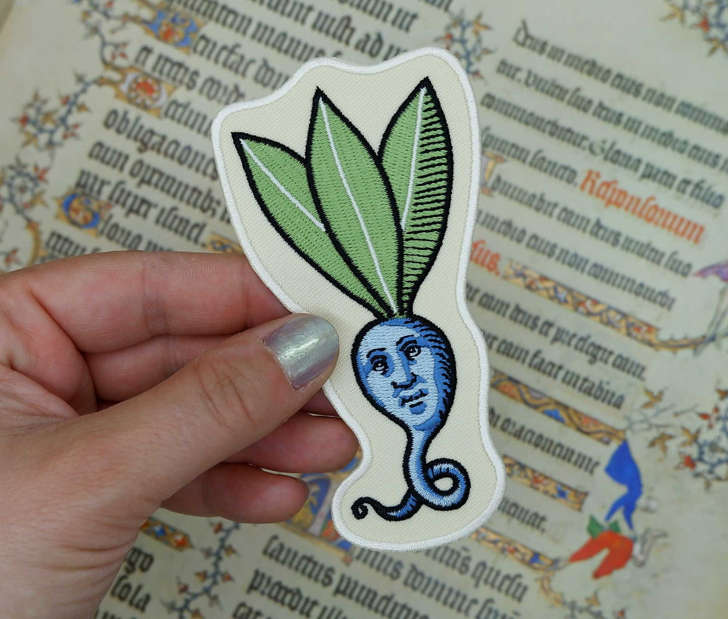 Medieval Turnip - Embroidered Patch