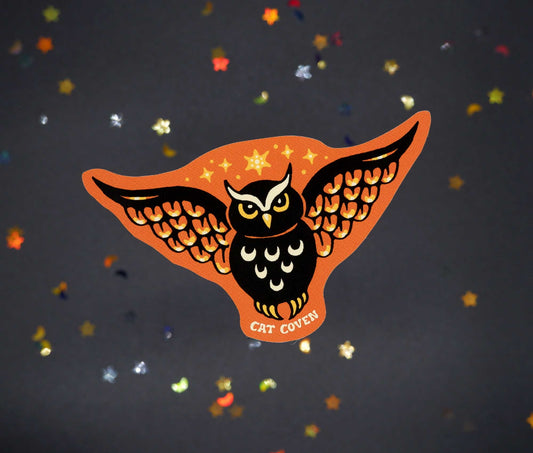 Owl Corner - Sticker