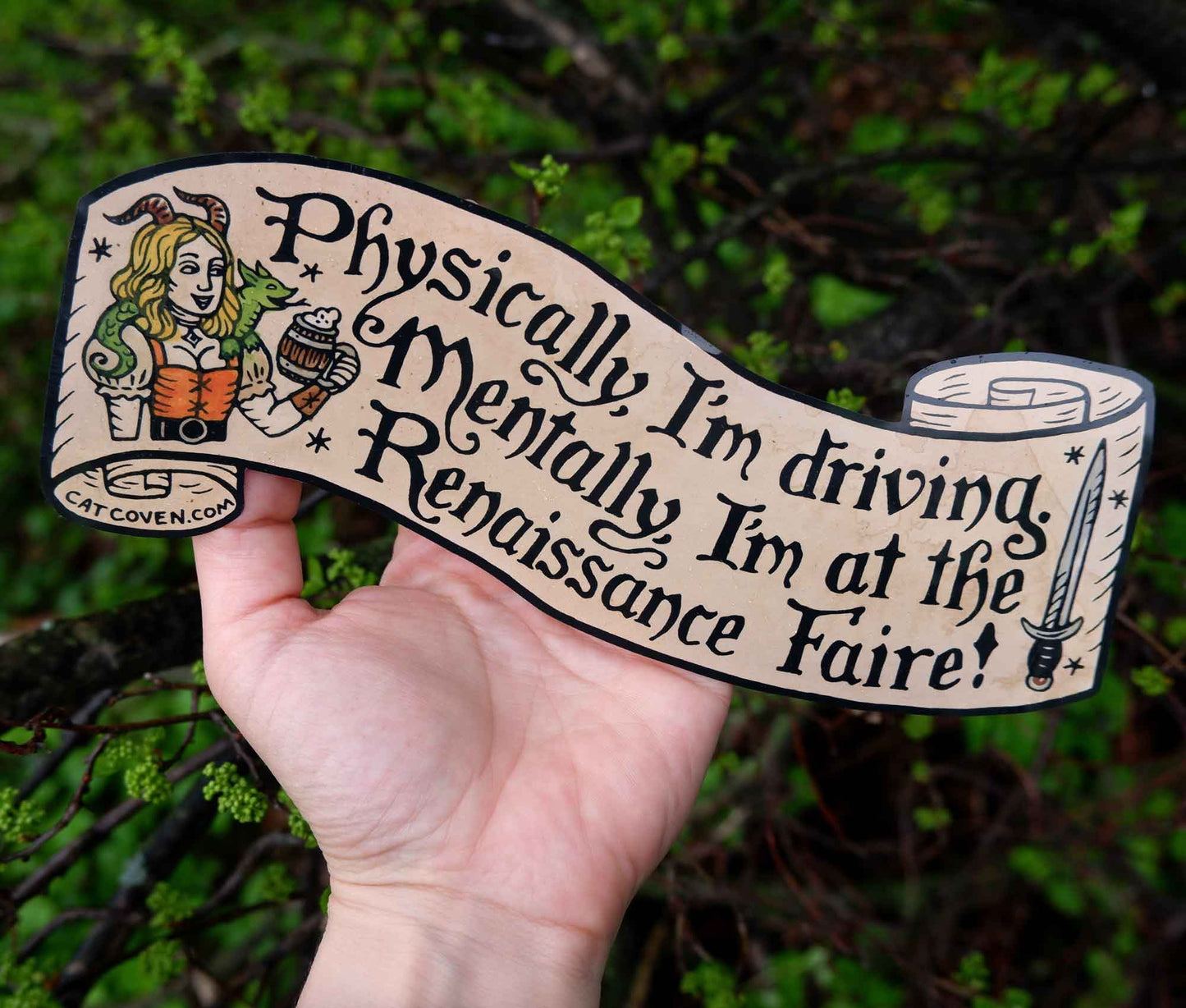 Renaissance Faire - Bumper Sticker