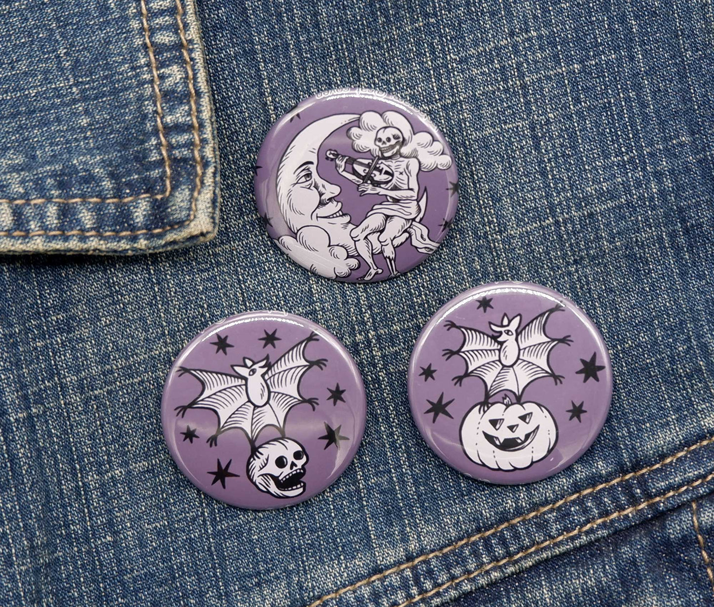 Spooky Season - Pinback Button Set