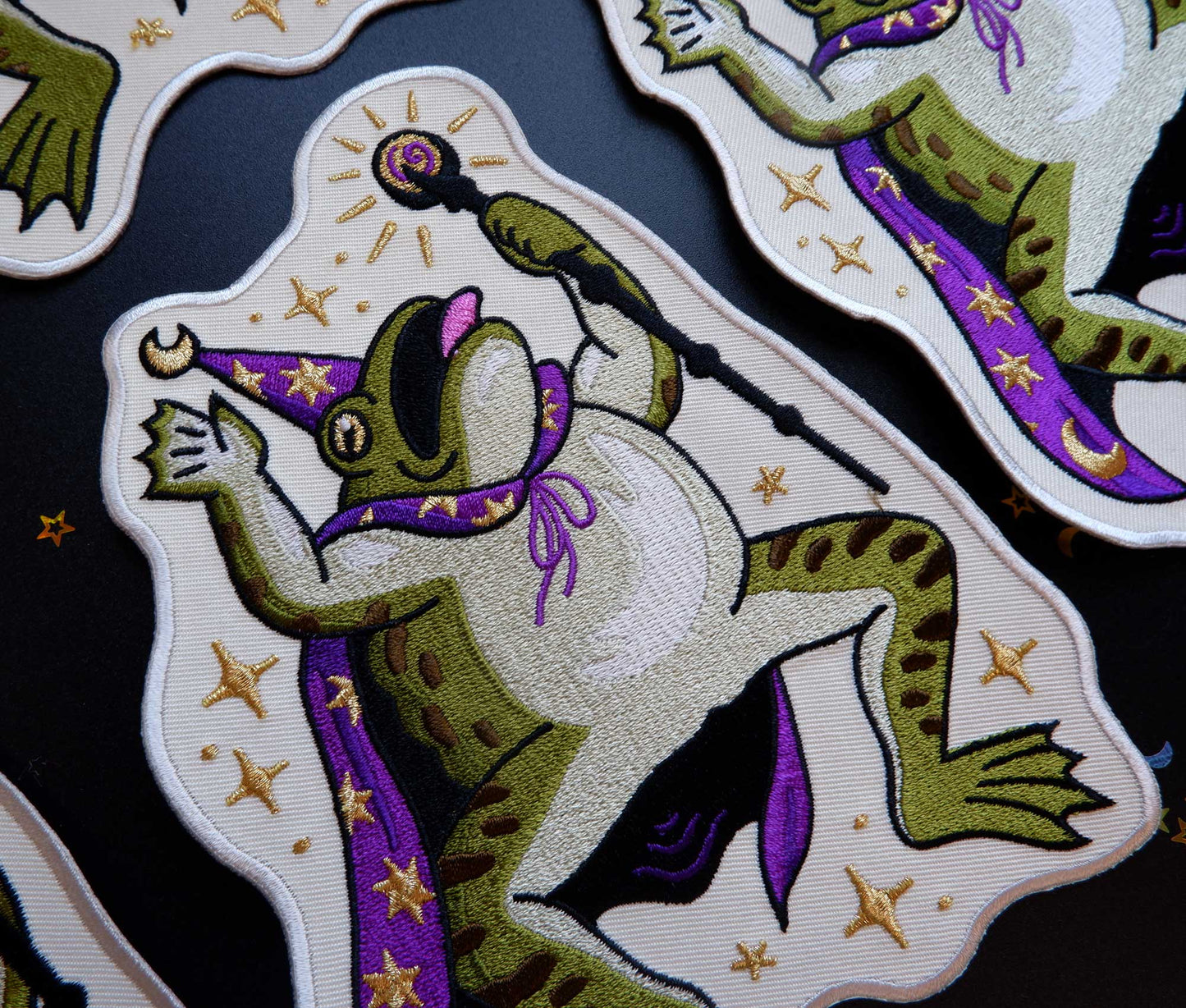 Toad Wizard - Embroidered Patch
