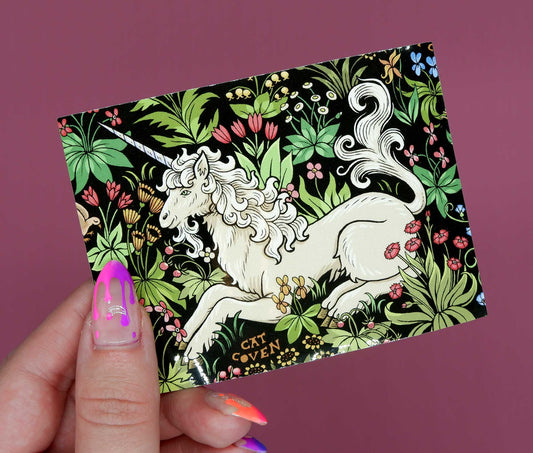 Unicorn Tapestry - Sticker
