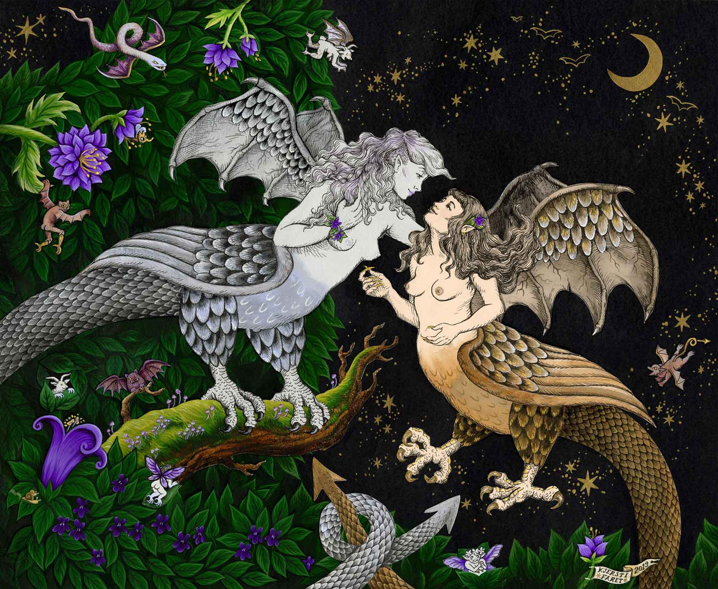 Lovers - Fine Art Print