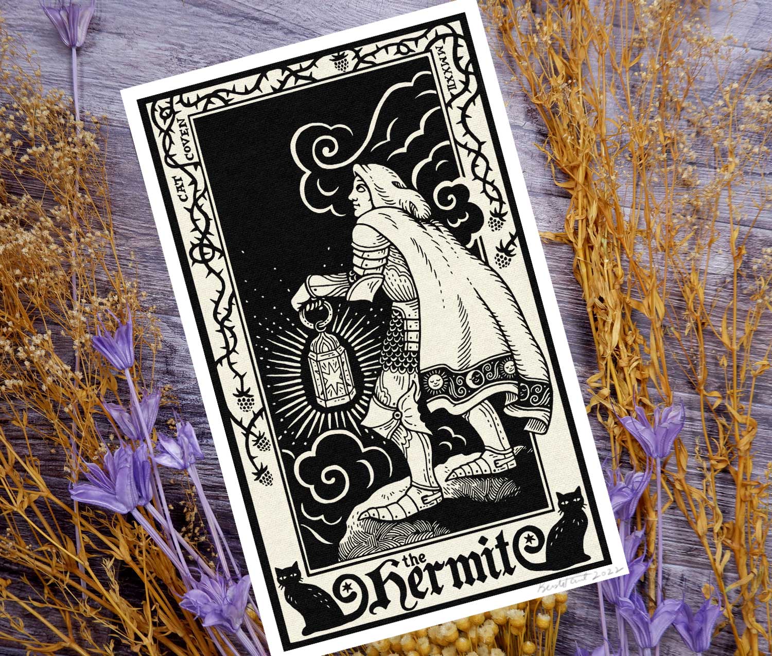 Tarot card sales art print