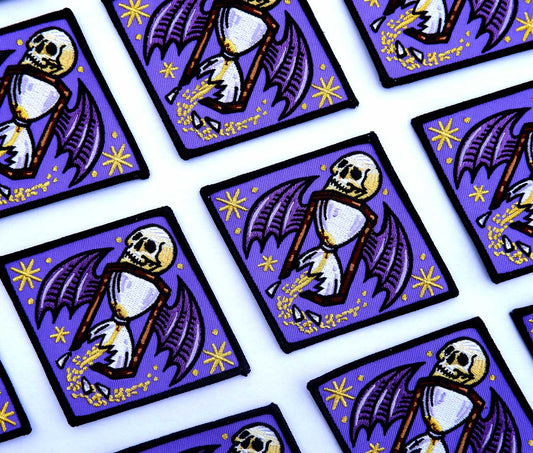 SALE // Time Isn't Real - Embroidered Patch