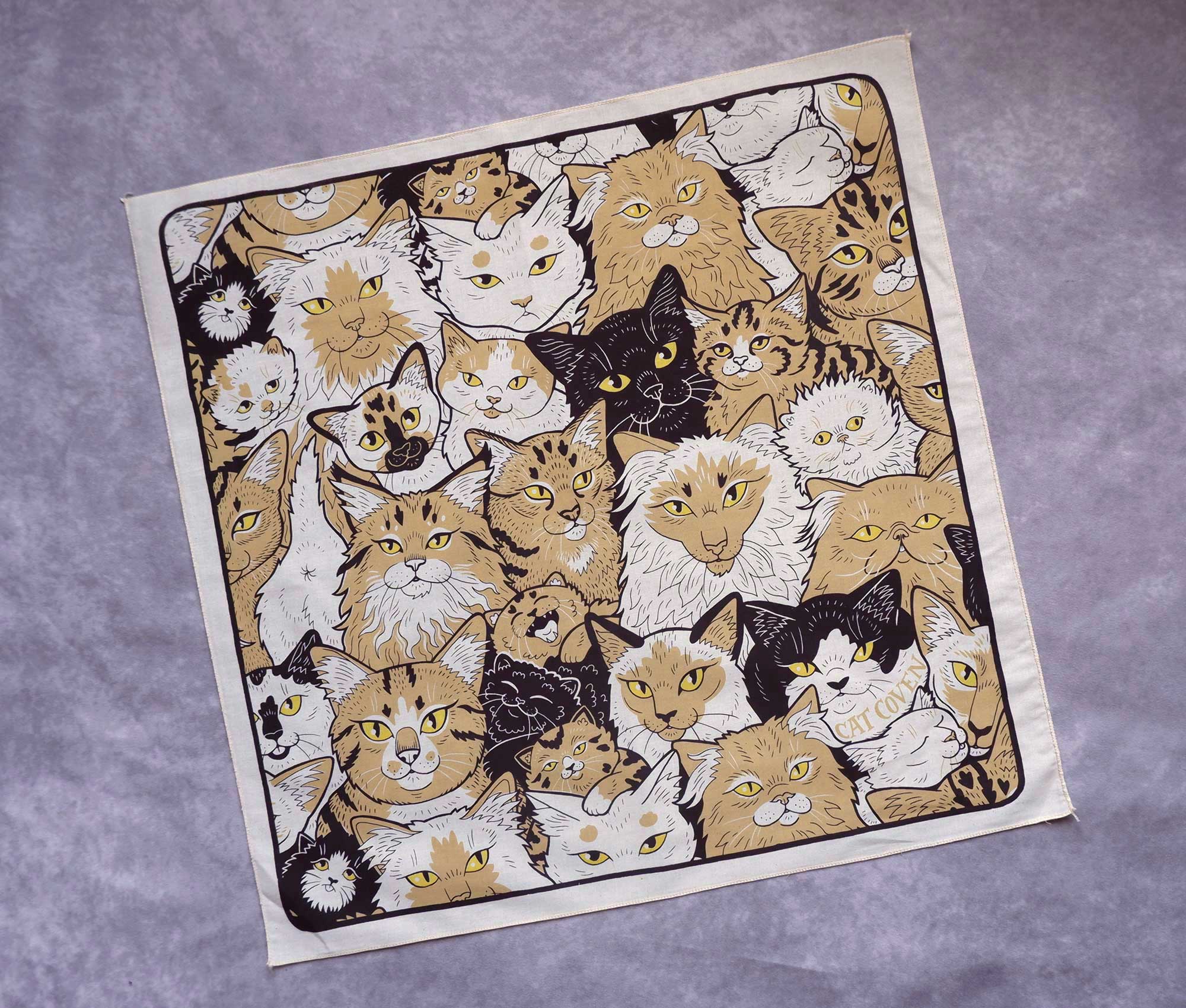 小物 AT LAST BANDANA Two Cats Bandana – TCB JEANS