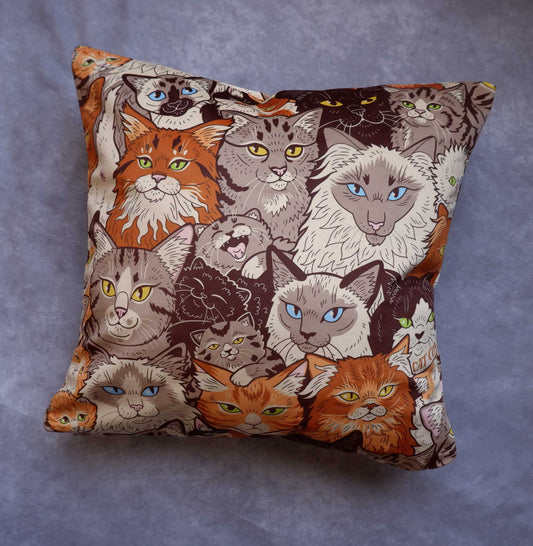 SALE // Clutter of Cats - Decor Pillow Cover