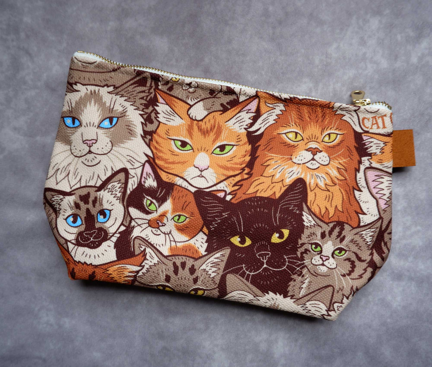 Clutter of Cats - Mini Zipper Bag