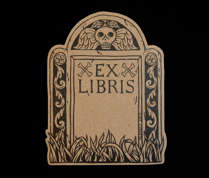 Gravestone - Bookplate