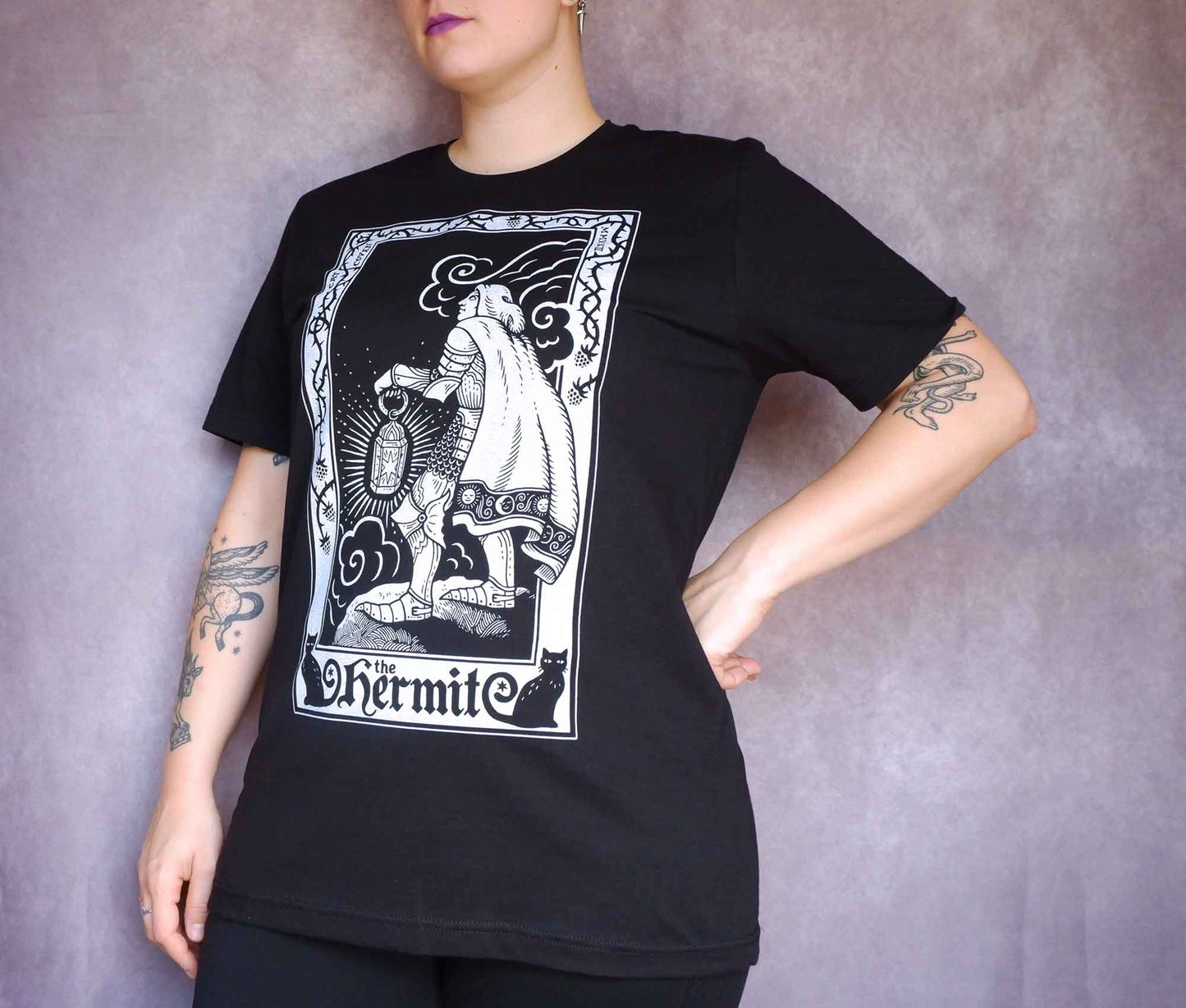 SALE // The Hermit - Crew Neck T-shirt