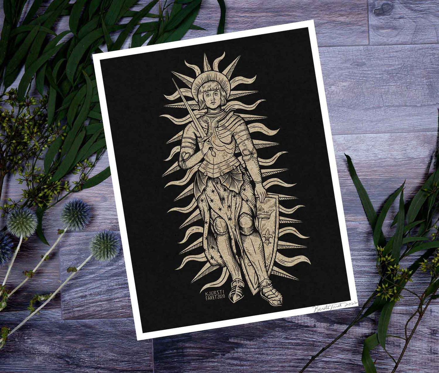 Joan of Arc - Fine Art Print