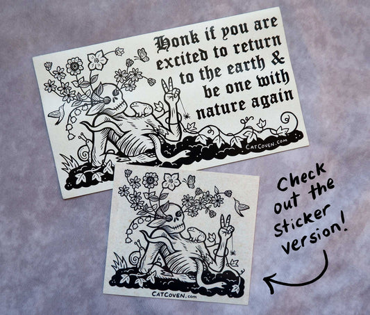 Return to the Earth - Car Bumper Magnet