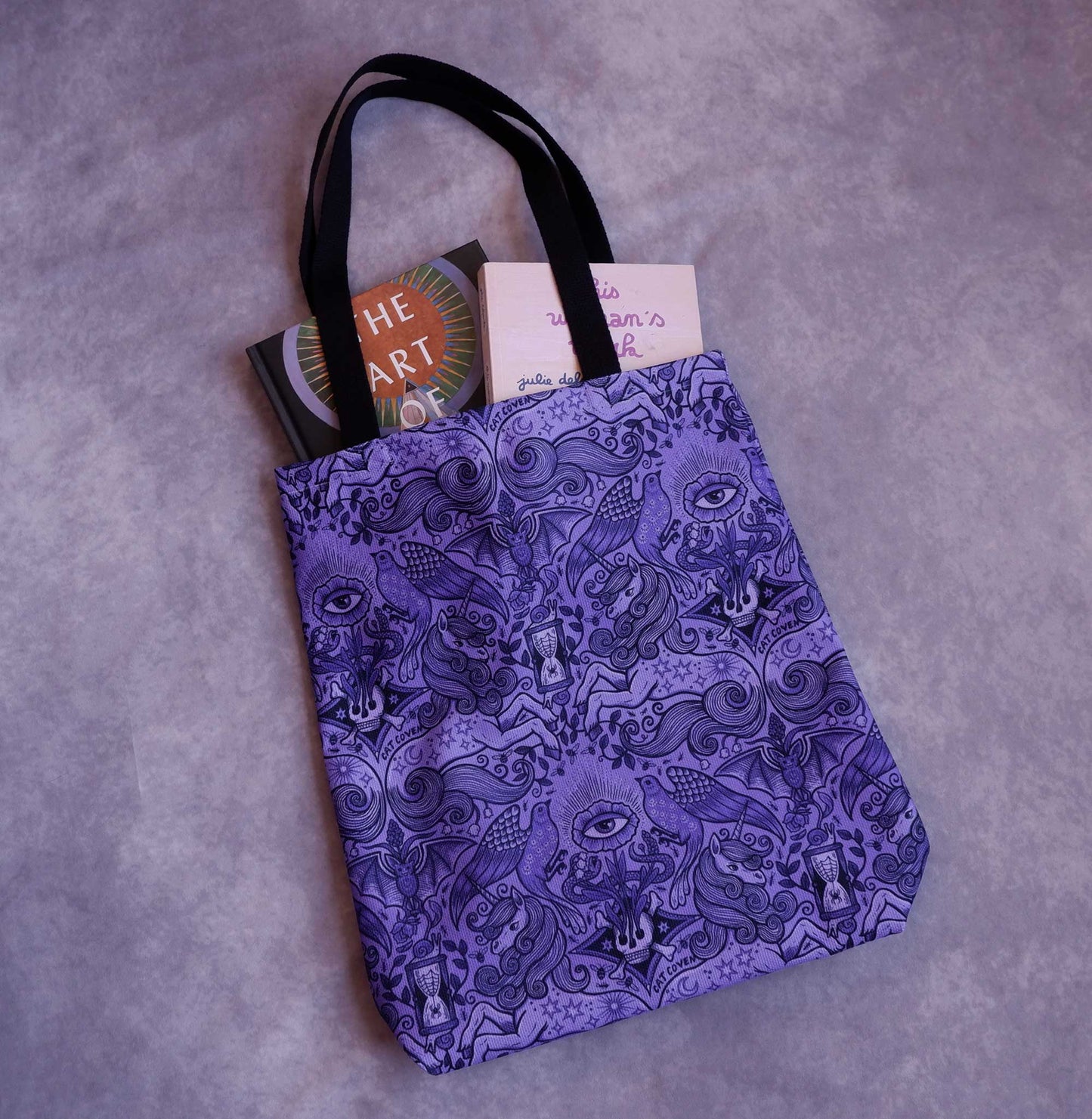 Spring Awakening (Eggplant) - Tote Bag