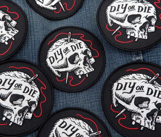 DIY or Die - Embroidered Patch