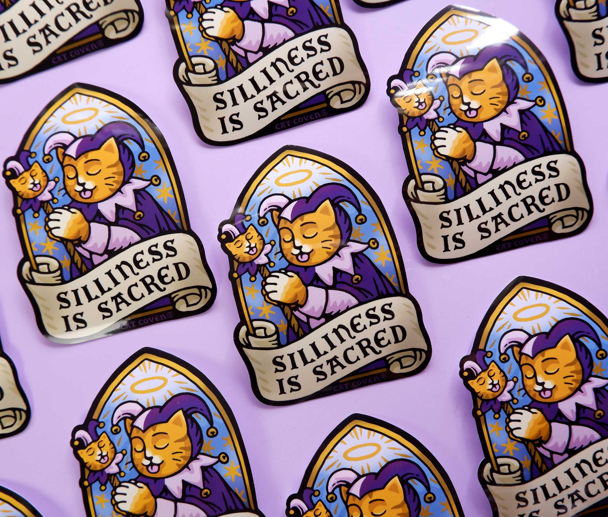 Silliness is Sacred - Sticker