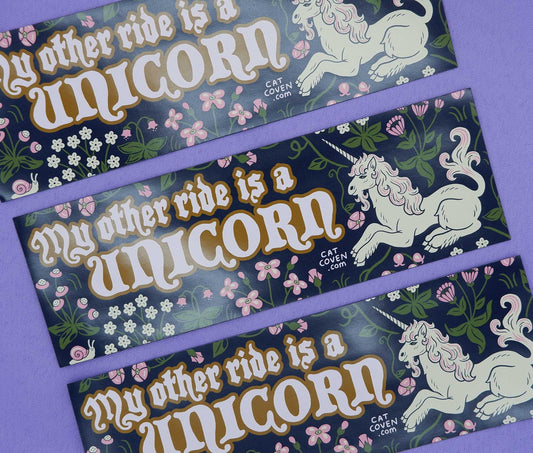 Unicorn - Car Bumper Magnet