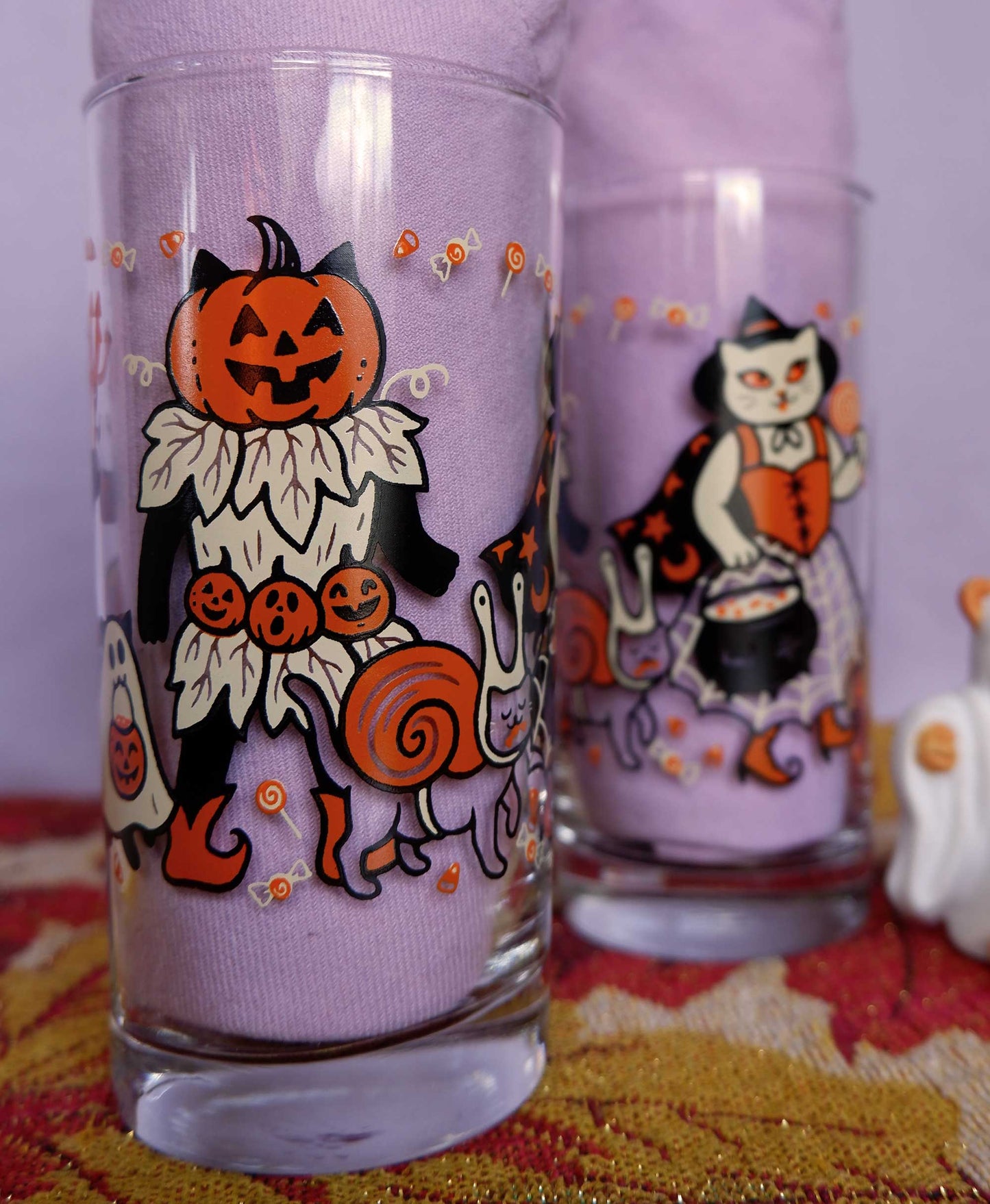 Costume Cats - Drinking Glass