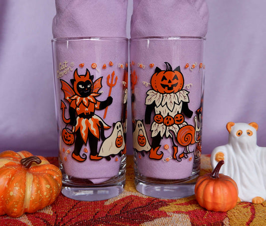 Costume Cats - Drinking Glass
