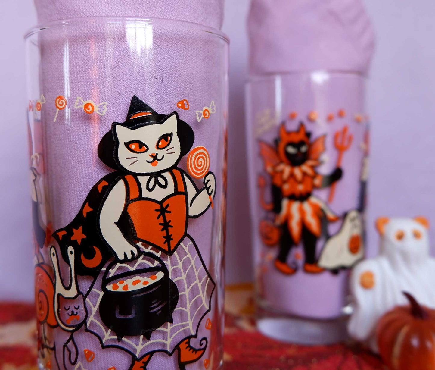 Costume Cats - Drinking Glass