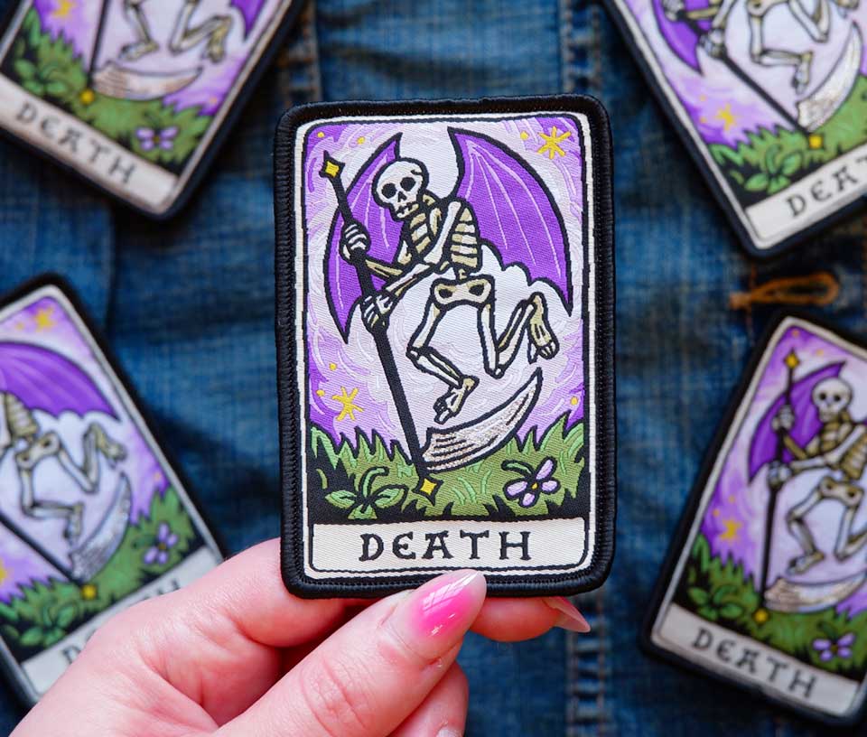 Tarot: Death - Woven Patch