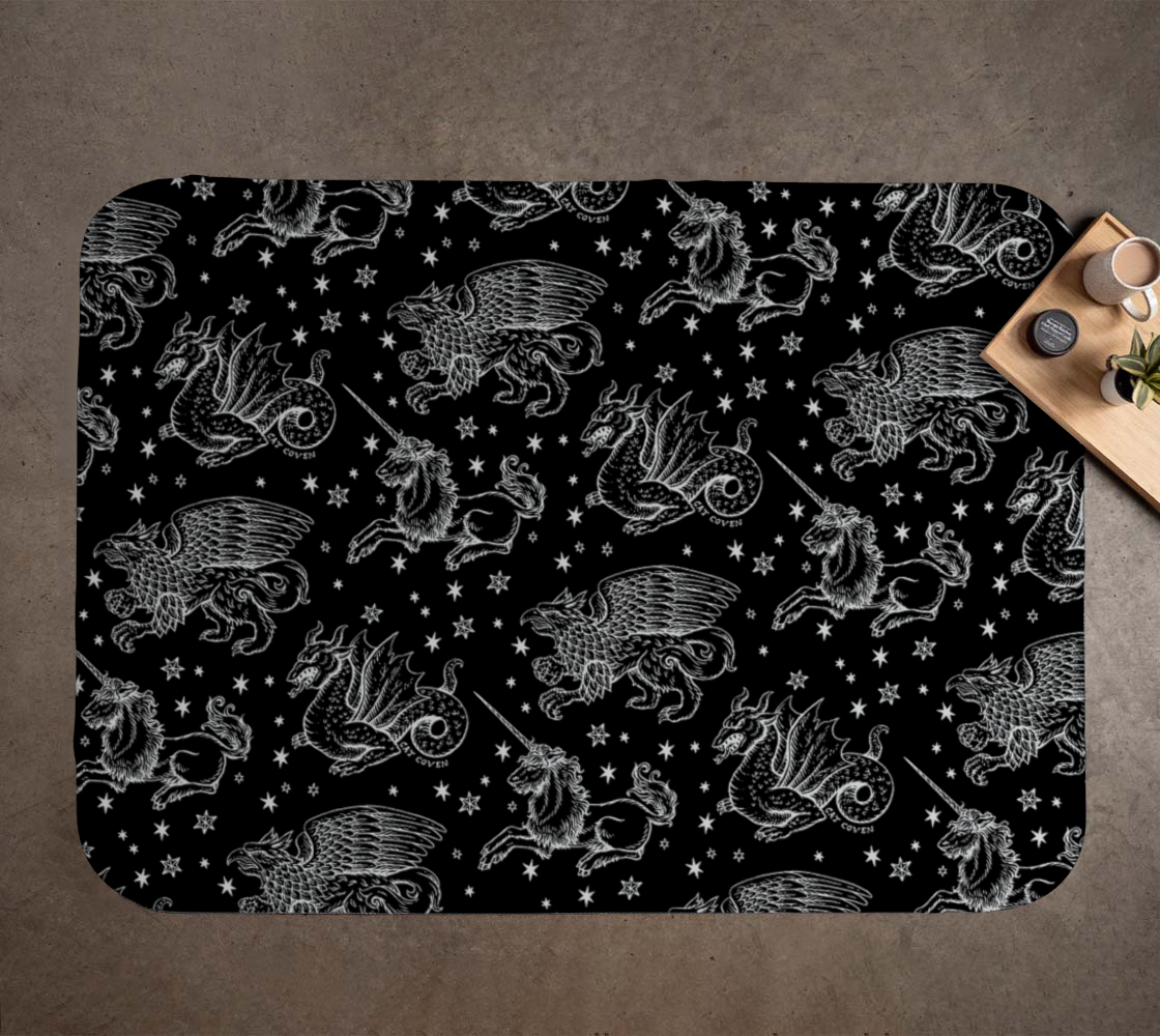 Fantasy Creatures - Minky Blanket (Medium)