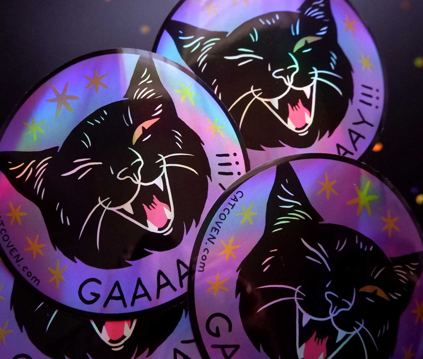 GAAAAAAAY!!! - Holographic Sticker