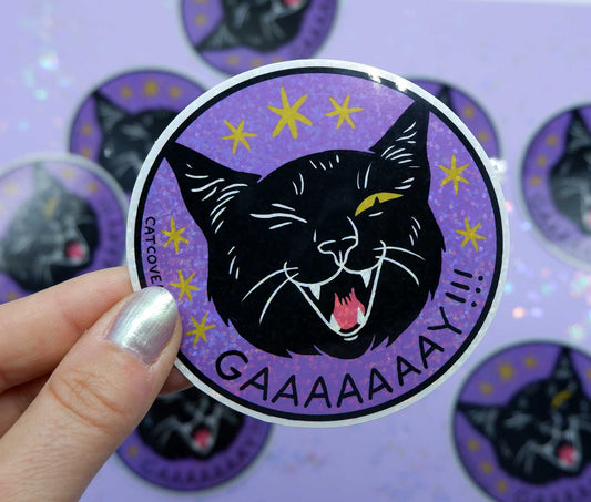 GAAAAAAAY!!! - Glitter Sticker