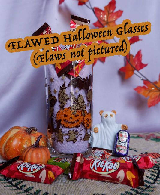 FLAWED ✷ Halloween Jamboree - Drinking Glass