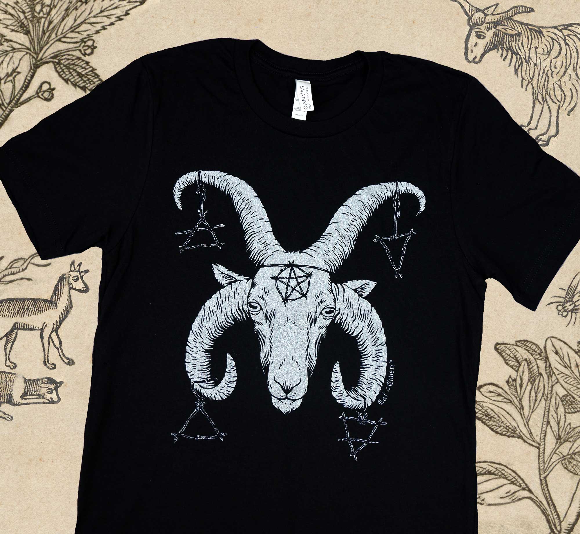 SUPER SALE // Horned God - Crew Neck T-shirt