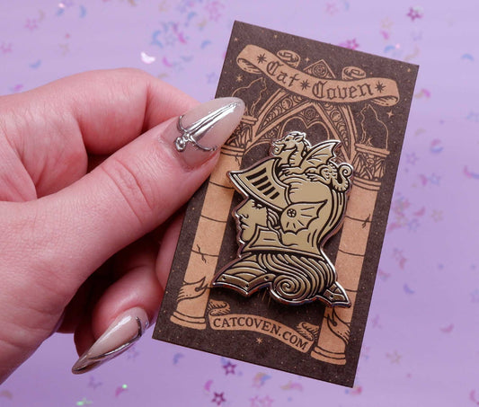 Lady Knight - Enamel Pin