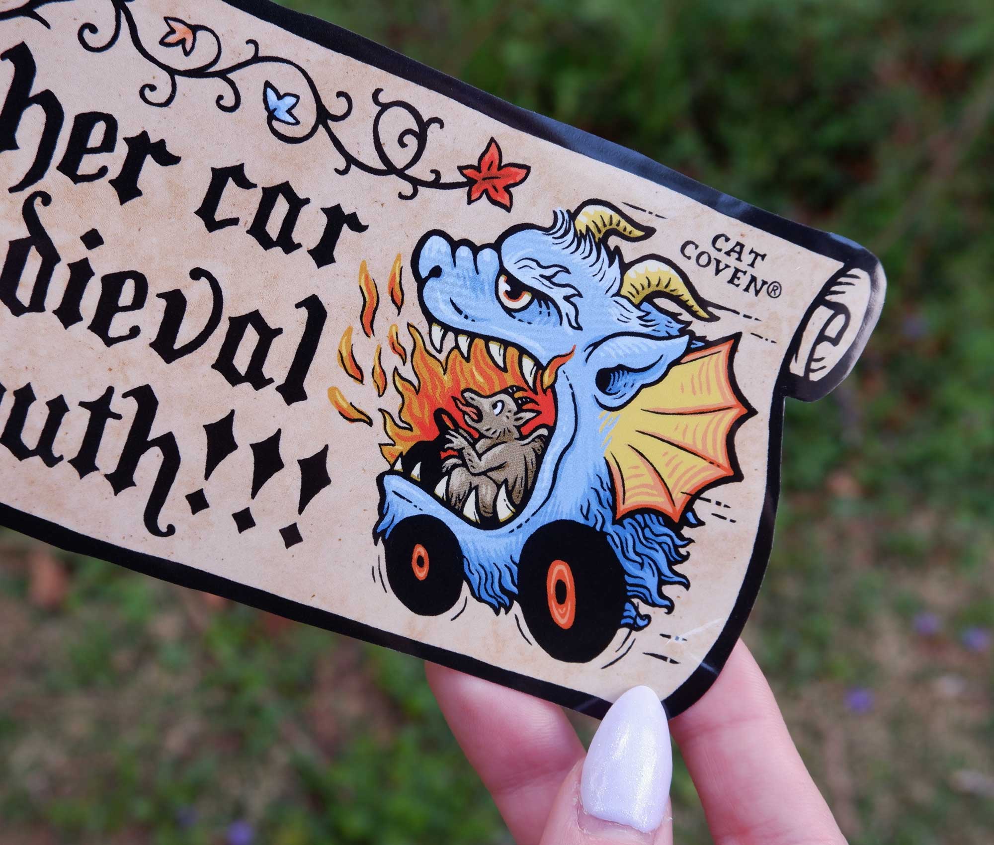 Medieval Hellmouth - Bumper Sticker