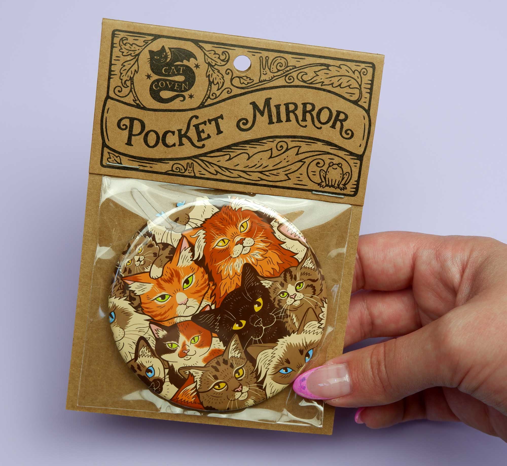 Strawberry Fairy - Pocket Mirror