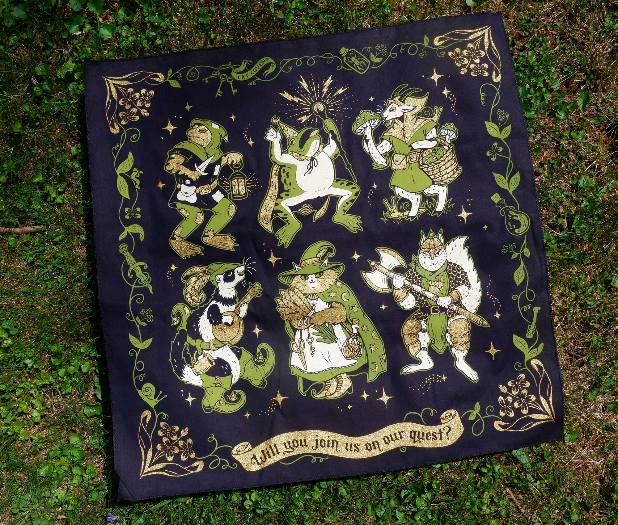 Join Our Quest - Cotton Bandana