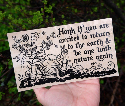 Return to the Earth - Bumper Sticker